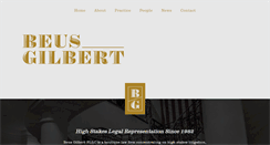 Desktop Screenshot of beusgilbert.com